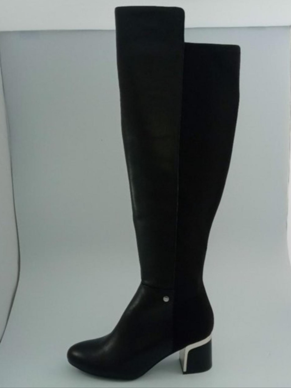 DKNY Black Knee-High Women's Boots